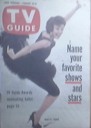 TV Guide Feb 18-24 1961 Nanette Fabray cover