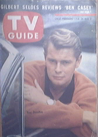 TV Guide Feb 24-Mar 2 1962, Troy Donahue cover