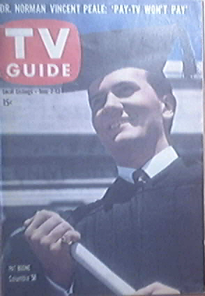 TV Guide June 7-13 1958 PAT BOONE Columbia'58 Cover