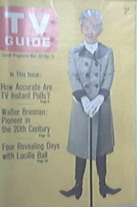 TV Guide Mar 30-Apr 5 1968 Lucille Ball cover