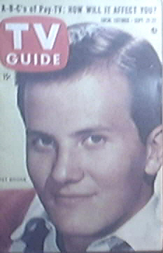 TV Guide Sept 21-27 1957 PAT BOONE cover