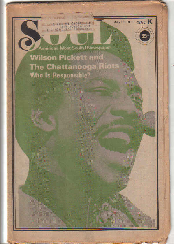 SOUL Newspaper July 19, 1971 Chattanooga Riots (click to enlarge)