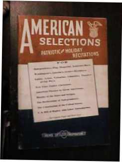 American Selections Patriotic & Holiday 1941