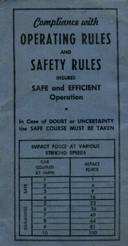 B&O Railroad Employee Timetable #2 1970