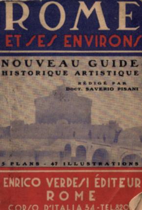Rome Tourist Guide: 1937