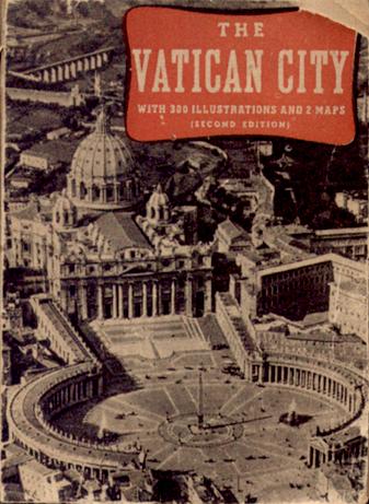 Vatican City Tourist Guide- 1944