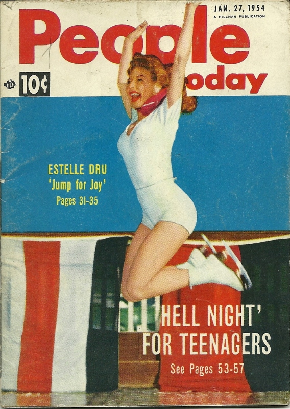 People Today Mag. Jan.27, 1952 Estelle Dru (click to enlarge)