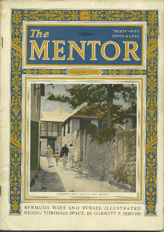 The Mentor Mag NOVEMBER 1923 BERMUDA (click to enlarge)