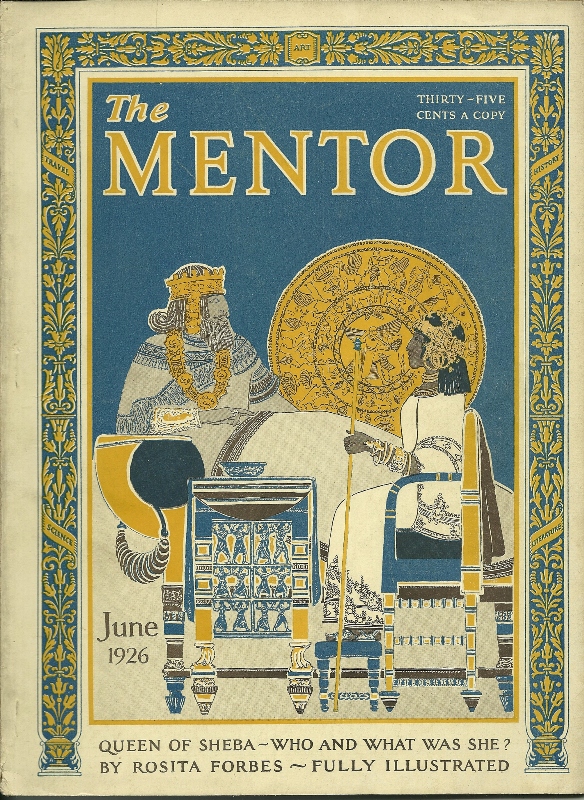 The Mentor Mag JUNE26' QUEEN OF SHEBA (click to enlarge)