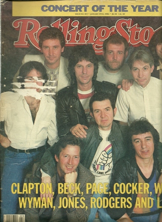 Rolling Stone Mag. 1/19/84, No.413 CONCERT OF YEAR Rolling Stone Mag. 1/19/84, No.413 CONCERT OF YEAR