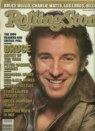 Rolling Stone Mag. 2/26/87, No.494 BRUCE SPRINGSTEEN