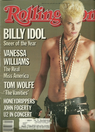 Rolling Stone Mag. 1/31/85, No.440 BILLY IDOL
