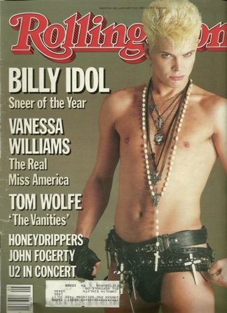 Rolling Stone Mag. 1/31/85, No.440 BILLY IDOL Rolling Stone Mag. 1/31/85, No.440 BILLY IDOL