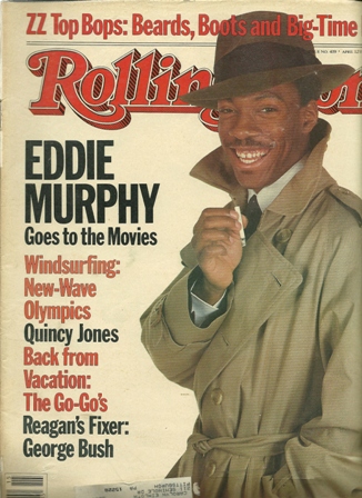 Rolling Stone Mag. 4/12/84, No.419 EDDIE MURPHY Rolling Stone Mag. 4/12/84, No.419 EDDIE MURPHY