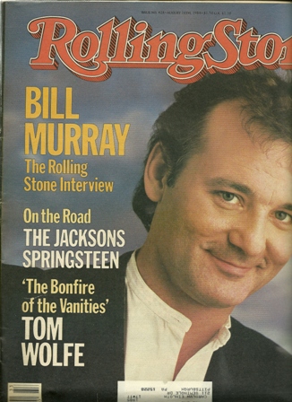 Rolling Stone Mag. 8/16/84 , No.428 BILL MURRAY