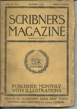 Scribner's Magazine NOVEMBER 1892 Scribner's Magazine NOVEMBER 1892
