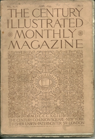 The Century Illustrated Monthly JUNE1893 issue XLVI,NO2