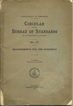 Circular of the Bureau of Standards No.55 Aug 28,1915