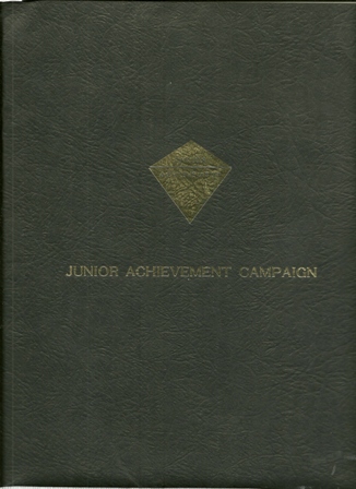 Junior Achievement Campaign Folderw/Brochures & Papers