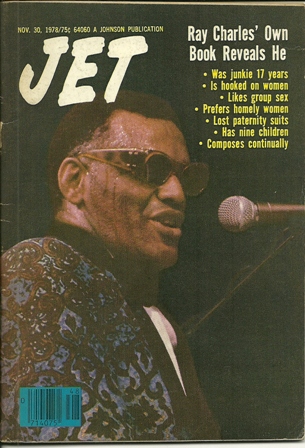 Jet Magazine Nov. 30, 1978 Ray Charles