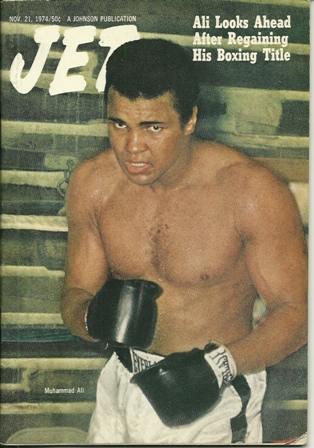 Jet Magazine Nov.21,1974 Muhammad Ali