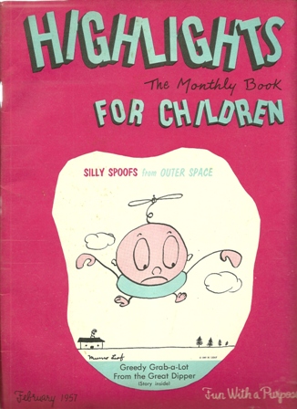 Highlights For Children February,1957