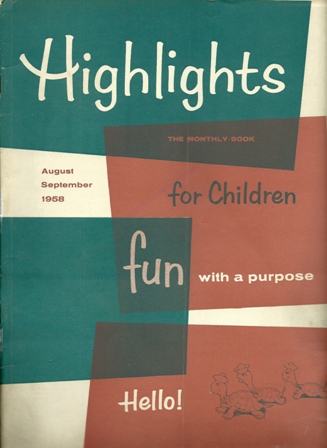 Highlights For Children Aug/Sept,1958