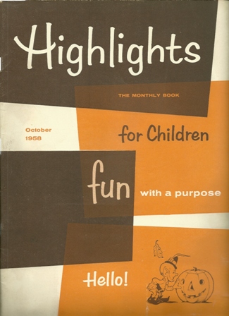 Highlights For Children October,1958