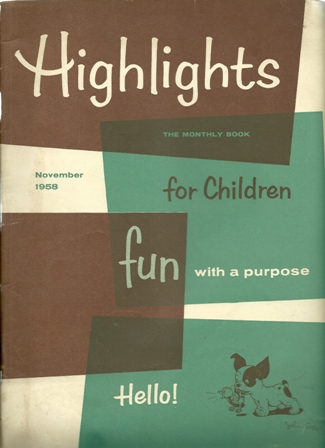 Highlights For Children November,1958