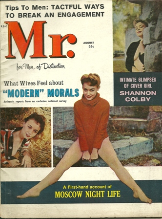 MR. Magazine For Men Of DistinctionAugu1960 Vol.4,No.6 MR. Magazine For Men Of DistinctionAugu1960 Vol.4,No.6
