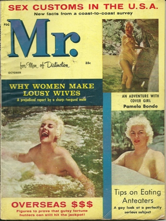 MR. Magazine For Men Of DistinctionOct,1960 Vol.5,No.1 MR. Magazine For Men Of DistinctionOct,1960 Vol.5,No.1