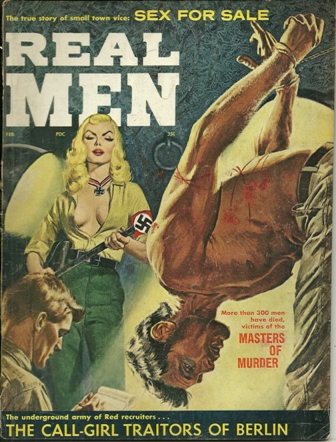 Real Men Mag. German WWII Bondage Feb 1961 Vol 6,No.1 Real Men Mag. German WWII Bondage Feb 1961 Vol 6,No.1
