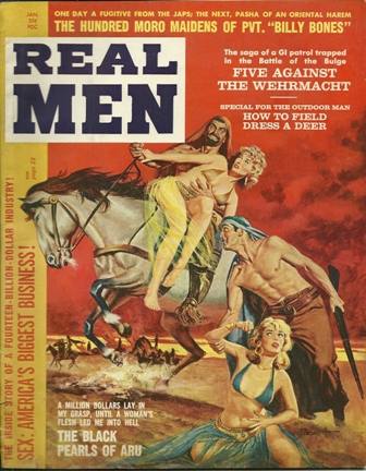 Real Men Magazine January,1960 Vol.5,No.37