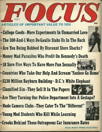 Focus Magazine.July,1966 No.3 Focus Magazine.July,1966 No.3