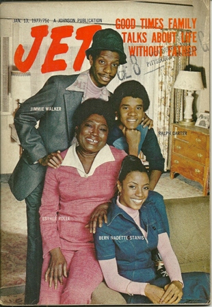 Jet Magazine, Jan. 13,1977, Vol 51, No.17  "Good Times"