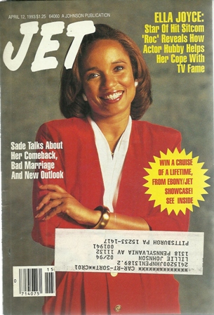 Jet Magazine,April 12,1993 Vol 83,No.24 ELLA JOYCE Jet Magazine,April 12,1993 Vol 83,No.24 ELLA JOYCE