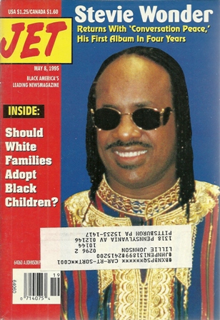 Jet Magazine,May 8,1995 Vol 87,No.26 Stevie Wonder Jet Magazine,May 8,1995 Vol 87,No.26 Stevie Wonder