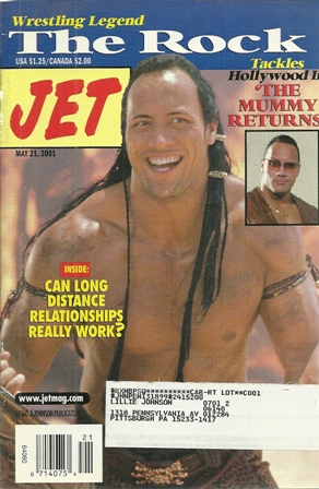 Jet Magazine,May 21,2001 Vol 99,No.23 THE ROCK
