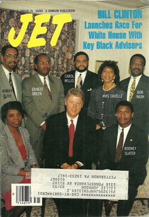 Jet Magazine,Aug  3,1992 Vol 82,No.15 Bill Clinton