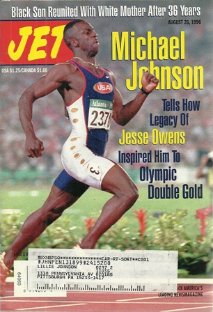 Jet Magazine,Aug 26,1996 Vol 90,No.15 Michael Johnson Jet Magazine,Aug 26,1996 Vol 90,No.15 Michael Johnson