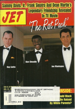 Jet Magazine,Aug 24,1999 Vol 94,No.13 Rat Pack Jet Magazine,Aug 24,1999 Vol 94,No.13 Rat Pack