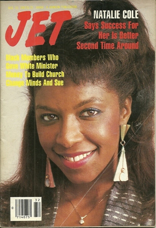 Jet Magazine,Aug 10,1987 Vol 72,No.20 Natalie Cole Jet Magazine,Aug 10,1987 Vol 72,No.20 Natalie Cole