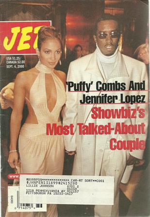 Jet Magazine,Sep.4,2000 Vol.98,No.13 Puffy Combs/JLO Jet Magazine,Sep.4,2000 Vol.98,No.13 Puffy Combs/JLO