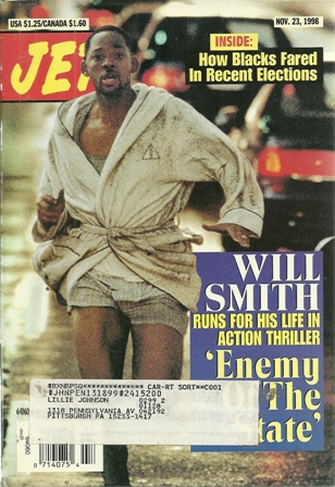 Jet Magazine,Nov23,1998 Vol 94,No.26 WILL SMITH Jet Magazine,Nov23,1998 Vol 94,No.26 WILL SMITH
