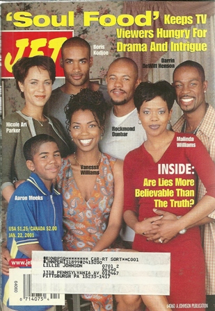 Jet Magazine,Jan.22, 2001 Vol 99,No.6 'Soul Food' Jet Magazine,Jan.22, 2001 Vol 99,No.6 'Soul Food'