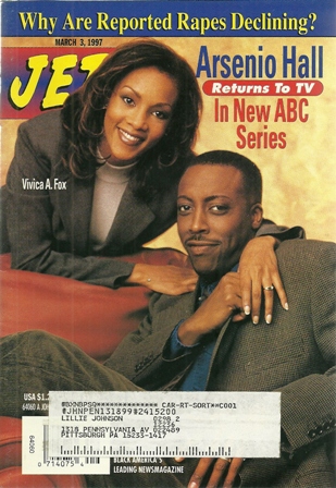 Jet Magazine,March.3,1997 Vol 91,No.15 Arsenio Hall Jet Magazine,March.3,1997 Vol 91,No.15 Arsenio Hall
