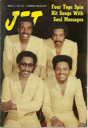 Jet Magazine,March.3,1977 Vol 51,No.24  Four Tops