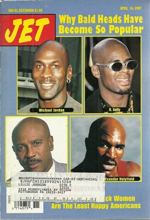 Jet Magazine April 14,1997 Vol 91,No.21 Bald Heads