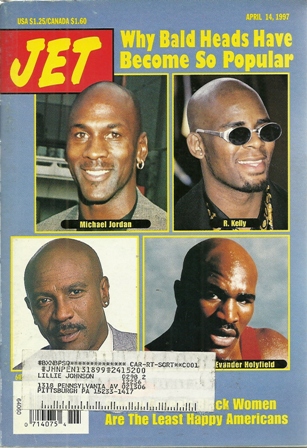 Jet Magazine April 14,1997 Vol 91,No.21 Bald Heads Jet Magazine April 14,1997 Vol 91,No.21 Bald Heads
