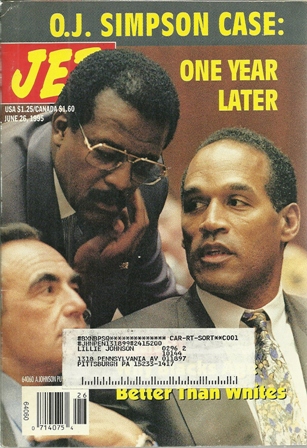 Jet Magazine,June 26,1995  Vol.88,No.7 O.J.SIMPSON